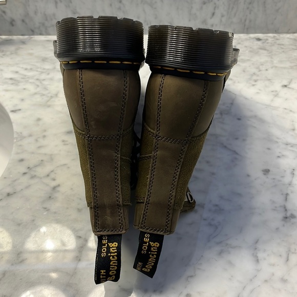 Dr. Martens 1460 Pascal Leather & Suede Lace Up Boots New Size 9 NEW main image 4